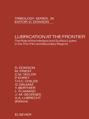 cover image of Lubrication at the Frontier